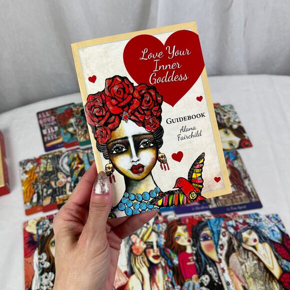 💋 Alana Fairchild Love Your Inner Goddess Oracle Card Deck & Guidebook Box Set - Picture 9 of 16